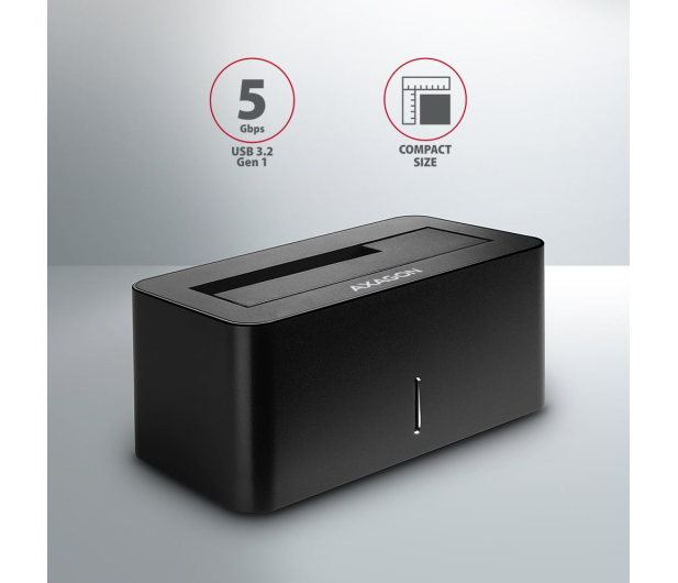 Axagon ADSA-SN, USB 5Gbps - SATA 6G, 2.5"/3.5" SSD/HDD COMPACT - 1353416 - zdjęcie 9